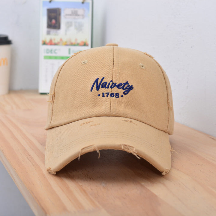 Men's Distressed Vintage Cotton Baseball Cap Stornfield