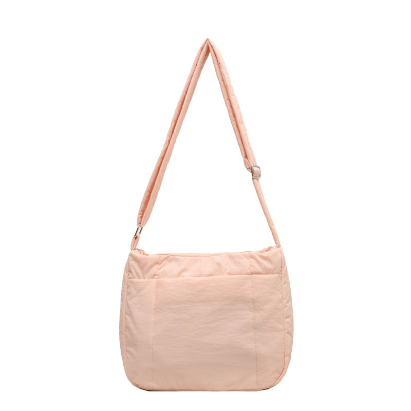 Lightweight Quilted Shoulder Bag