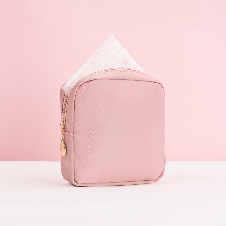Cosmetic storage bag with fine stripe pattern Stornfield
