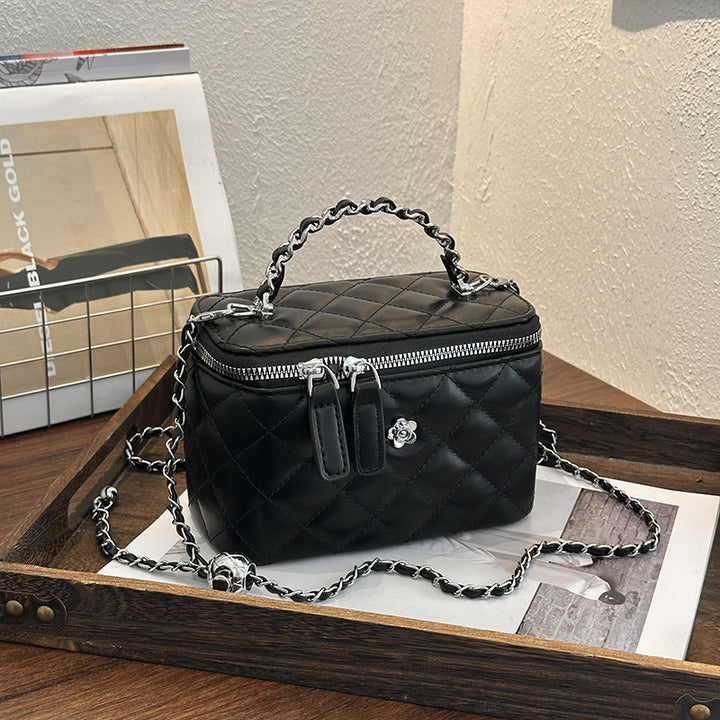 Quilted Chain Strap Handbag
