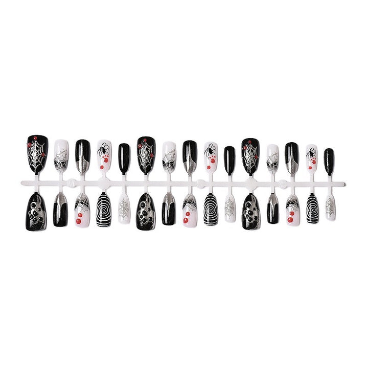Spooky-Themed Press-On Nail Set
