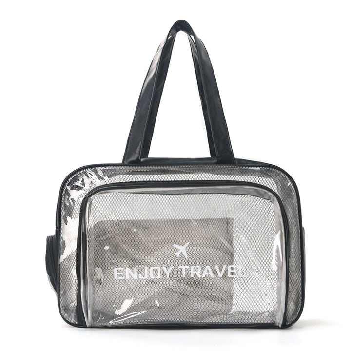 Transparent Travel Bag with Versatile Compartments Stornfield