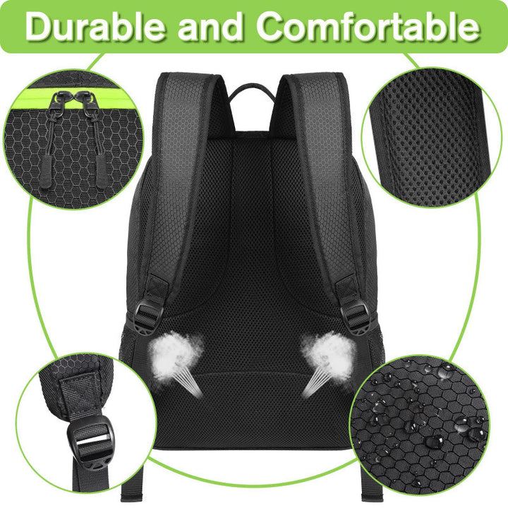Sporty backpack with shoe compartment and drink compartment Stornfield