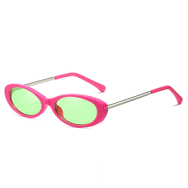 Retro-Inspired Oval Frame Sunglasses Stornfield