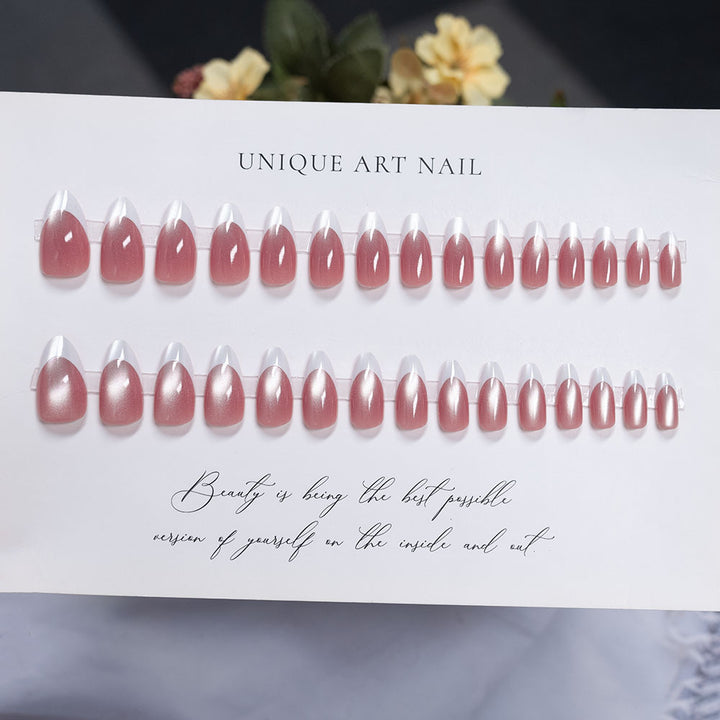 Versatile Press-On Nail Set with Unique Art Designs