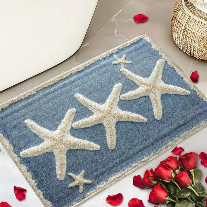 Cat-Themed Plush Floor Mat