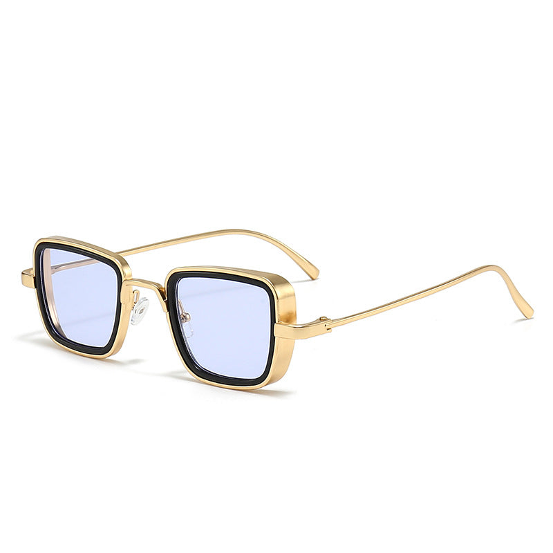 Women's stylish square sunglasses with elegant metal frame Stornfield