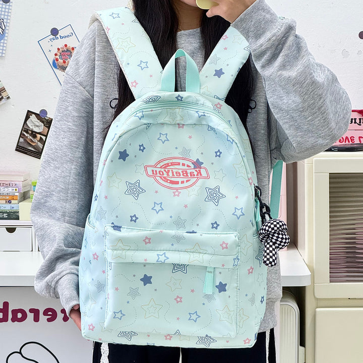 Star-Themed Multi-Compartt Backpack Stornfield