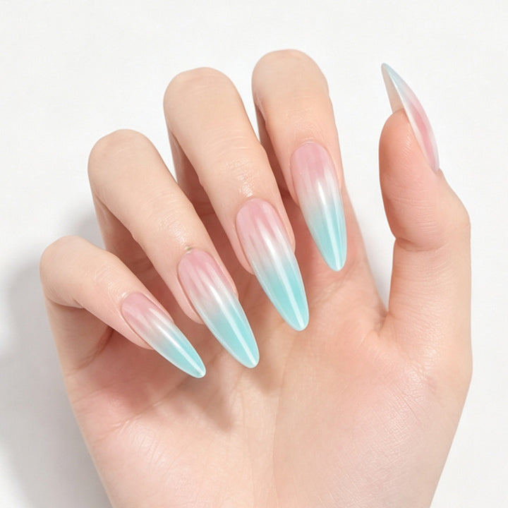 Gradient Press-On Nails Stornfield