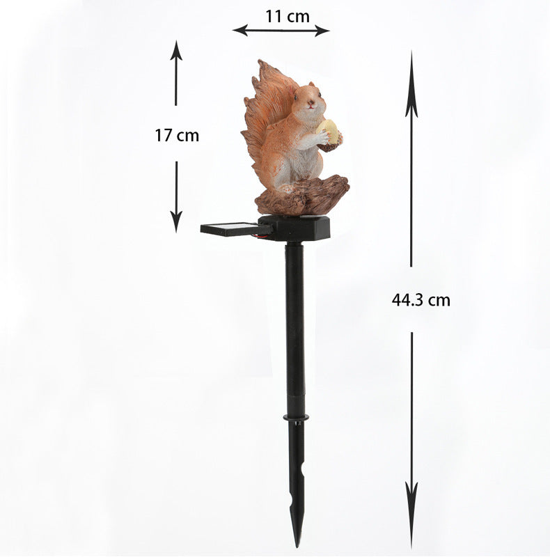 Realistic Solar-Powered Predator Owl Garden Stake With Motion Sensor Stornfield