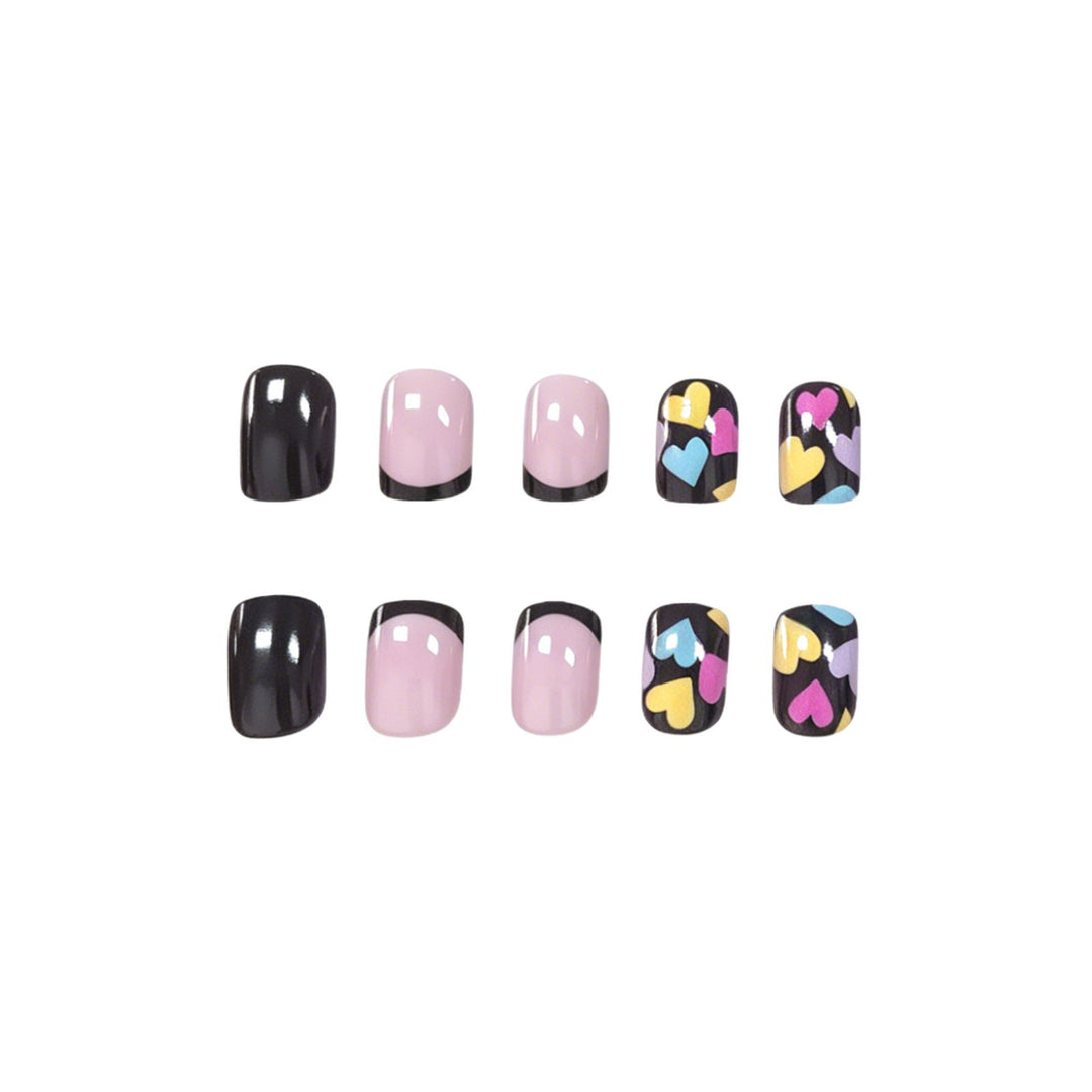 Artistic Heart Pattern Nail Art Stornfield