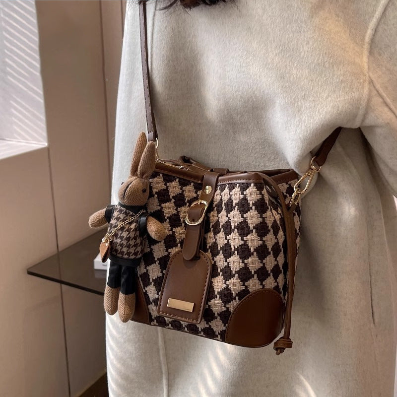 Stylish Knit Bucket Bag Stornfield