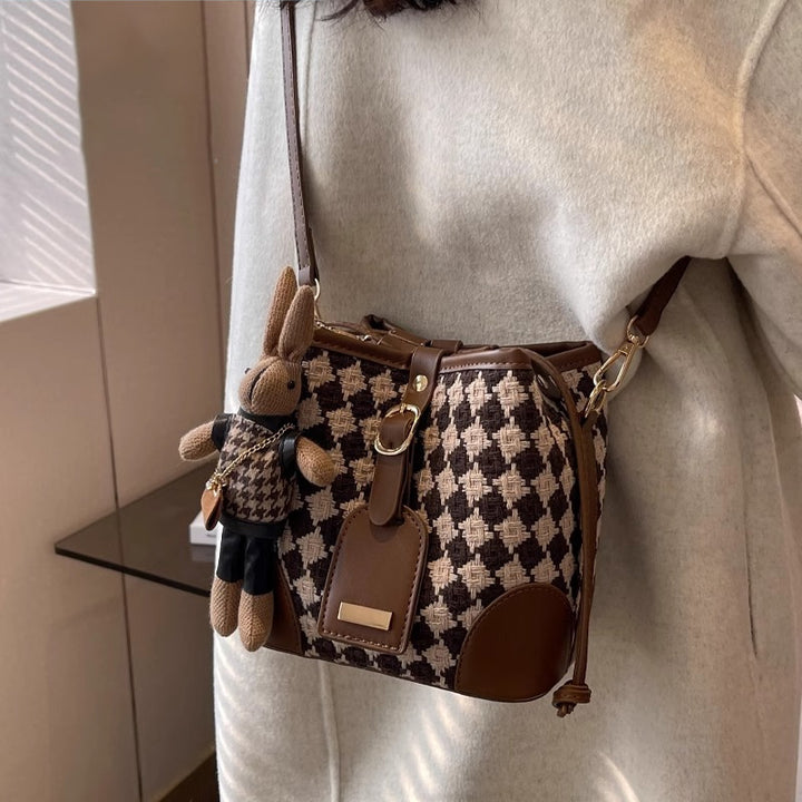 Stylish Knit Bucket Bag Stornfield