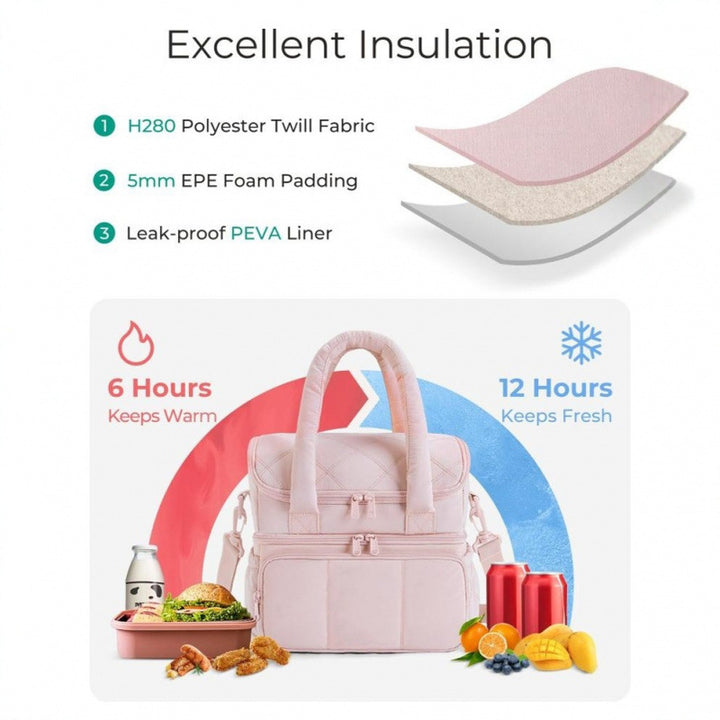 Stylish cosmetic travel bag with multiple compartments Stornfield