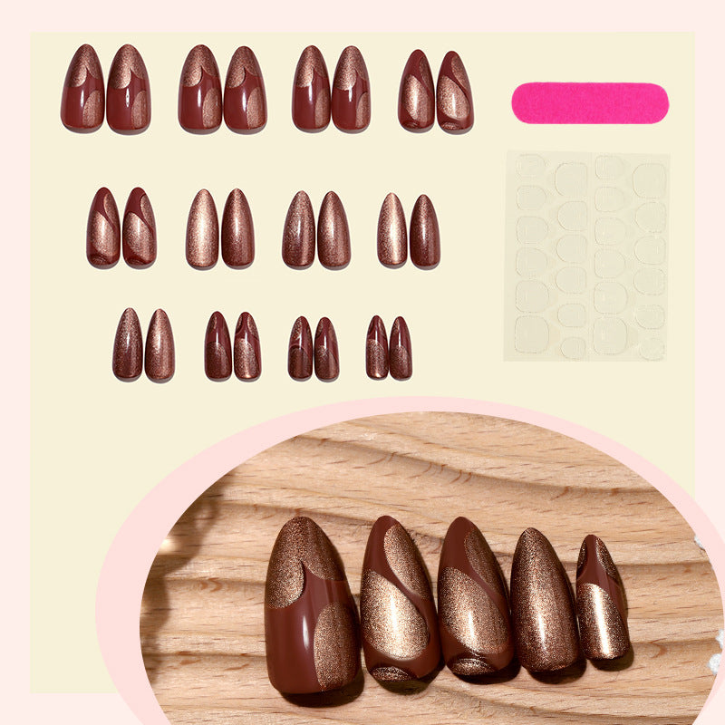 Artistic Stiletto Press-On Nail Set Stornfield