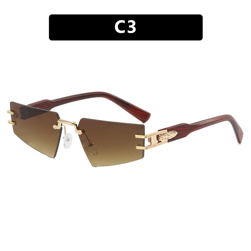 Women's fashionable sunglasses with elegant square frame construction and luxurious details Stornfield