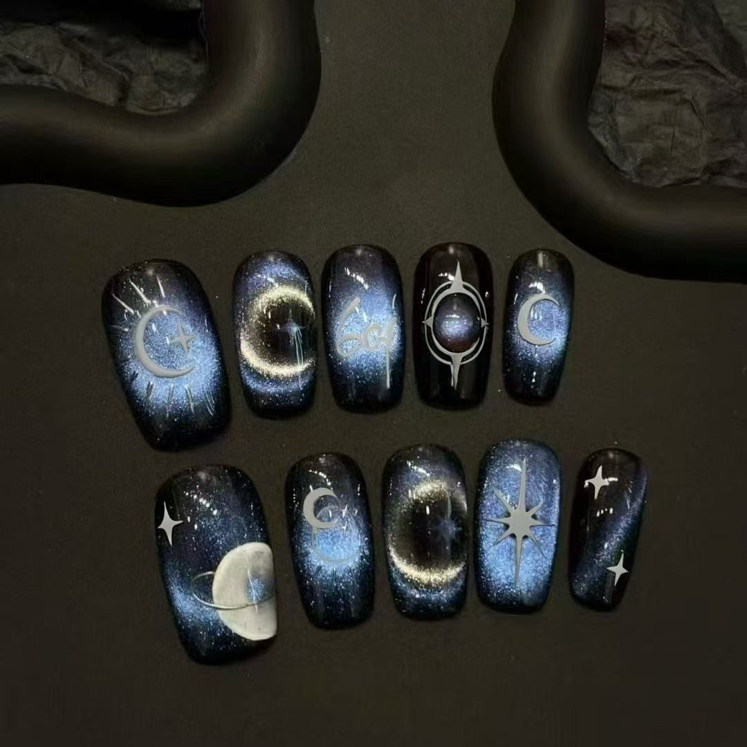 Celestial-Themed Nail Art Collection Stornfield