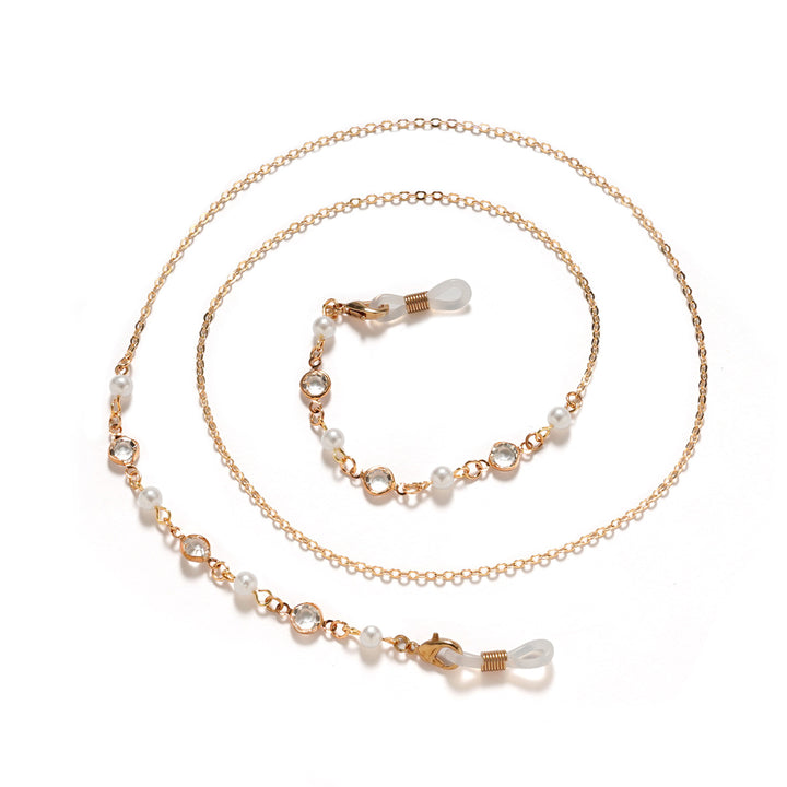 Elegant Pearl and Amethyst Eyewear Chain Stornfield