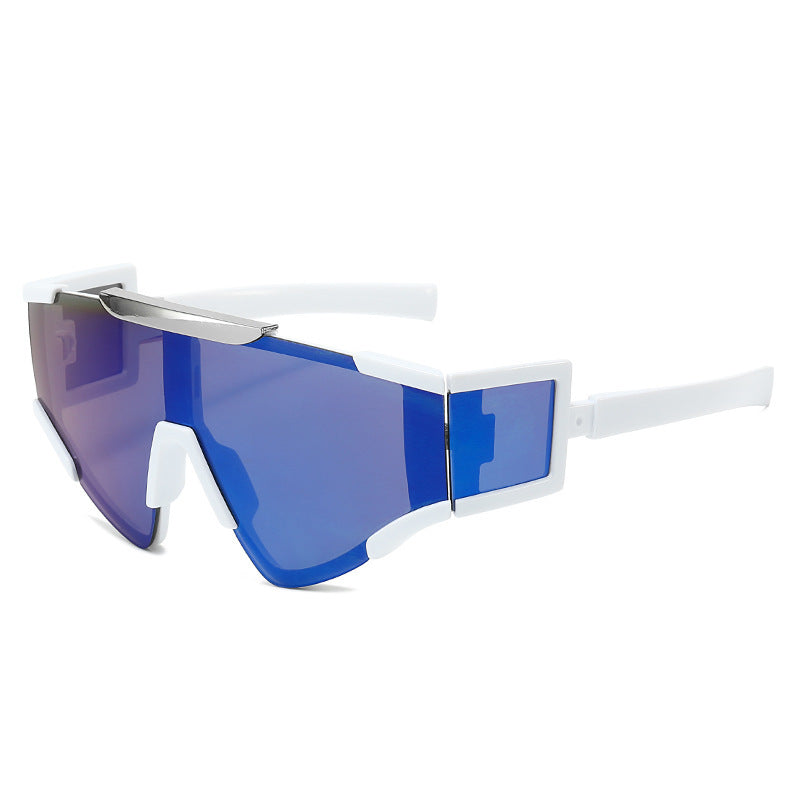 Men's Futuristic Shield Sunglasses Stornfield