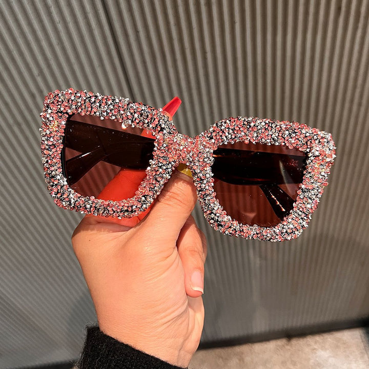 Women's Glamorous Statement Sunglasses with sparkling rhinestone embellishment Stornfield