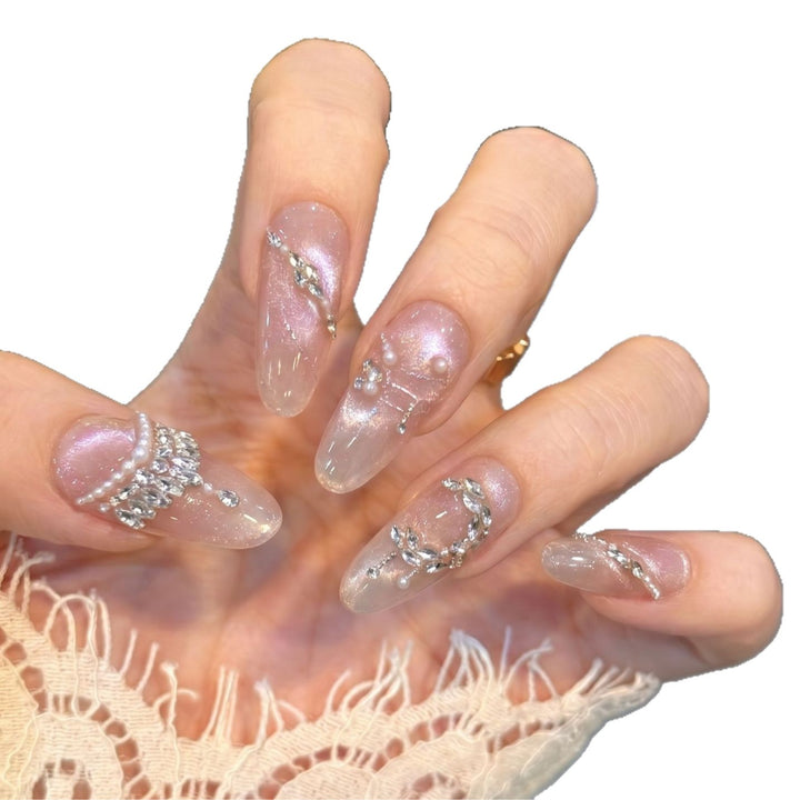 Artistic Stiletto Nail Art Design Stornfield