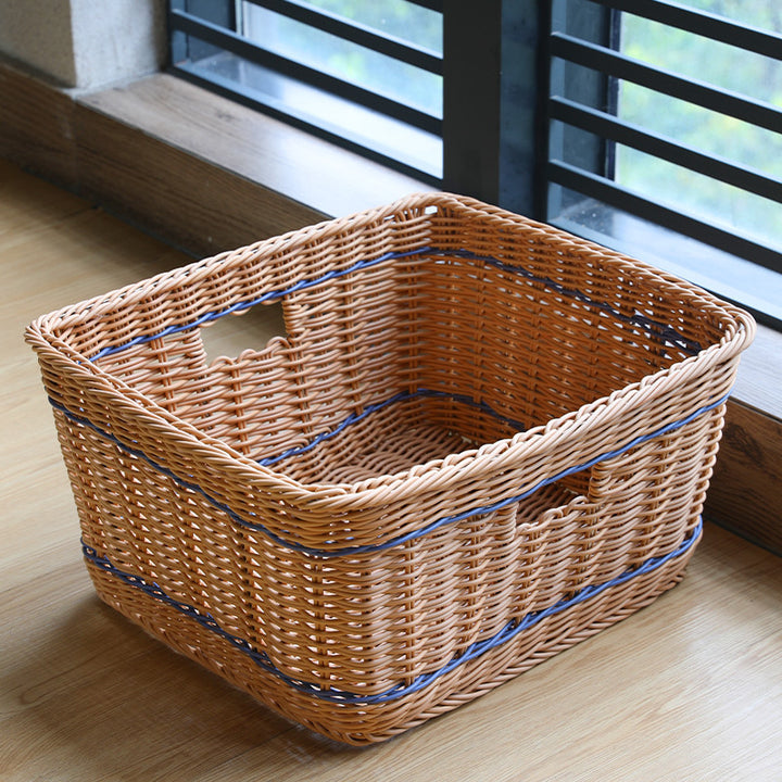 Unisex Practical Storage Basket with Ergonomic Handles Stornfield
