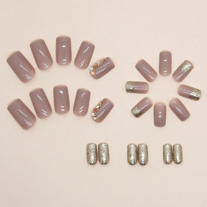 Glamorous Glitter and Crystal Nail Art Tips Stornfield