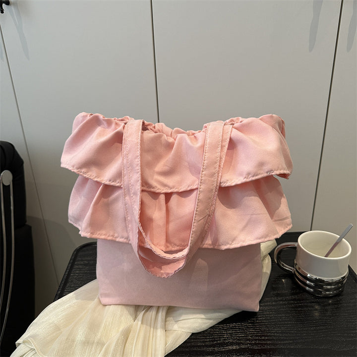Chic Ruffled Tote Bag Stornfield