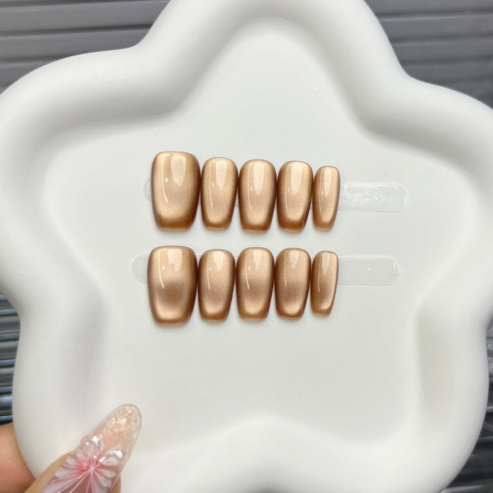 Glossy Press-On Nails