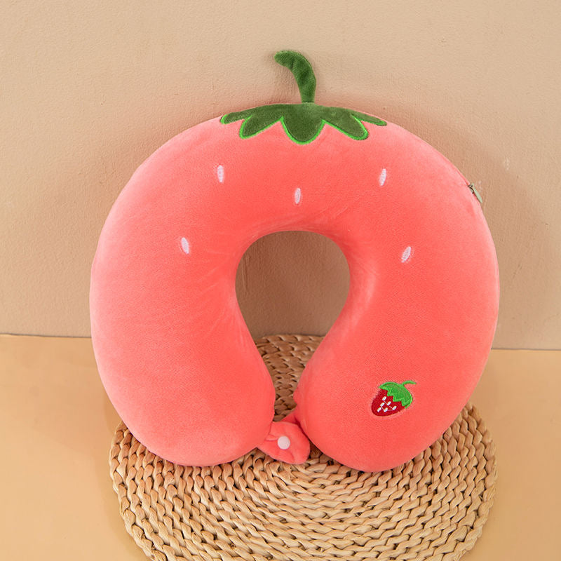 Unisex Neck Support Pillow with Cute Animal Design Stornfield
