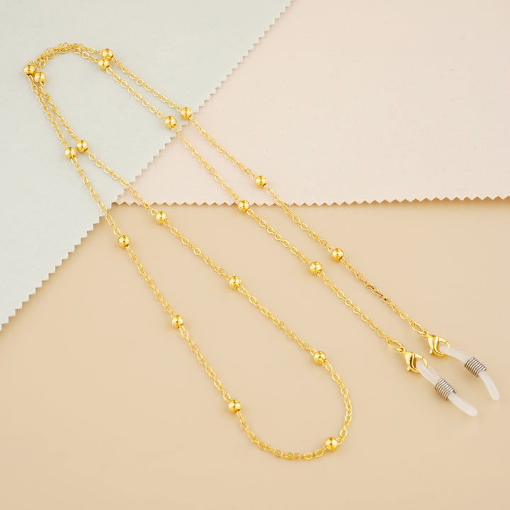 Silver Bead Decorative Eyewear Holder Chain Stornfield
