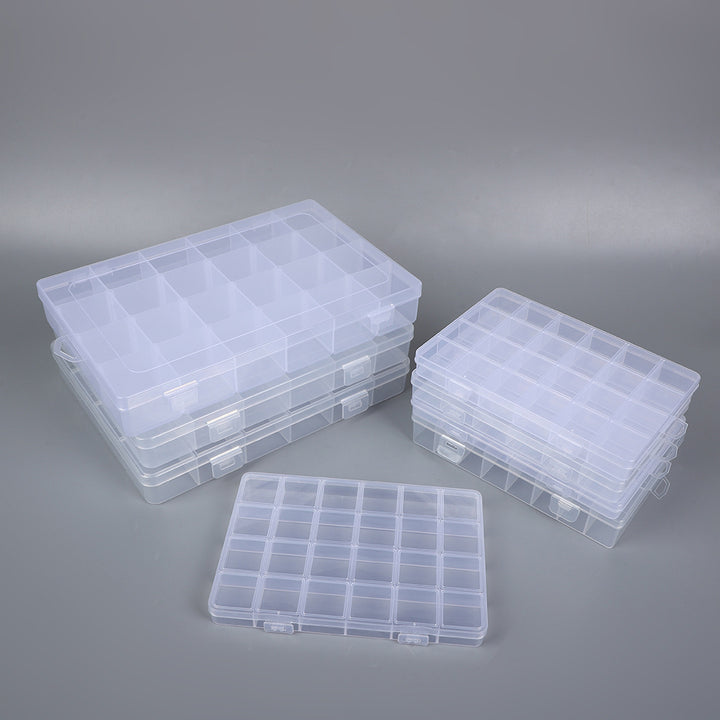 Clear Multi-Section Craft Organizer Stornfield
