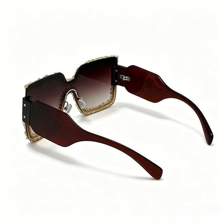 Women's fashionable safety glasses with unique crystal frame Stornfield