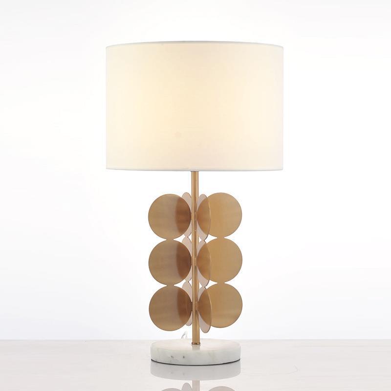 Artistic Table Lamp with Modern Geometric Design