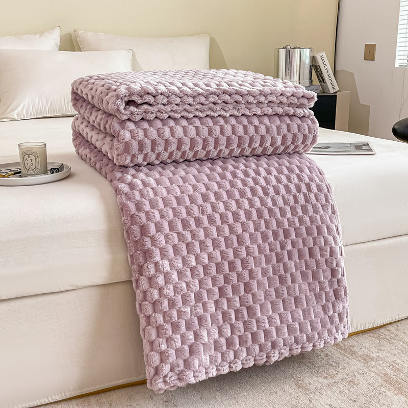 Luxurious Textured Throw Blanket Stornfield