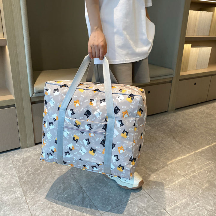 Fun Dinosaur Print Travel Tote