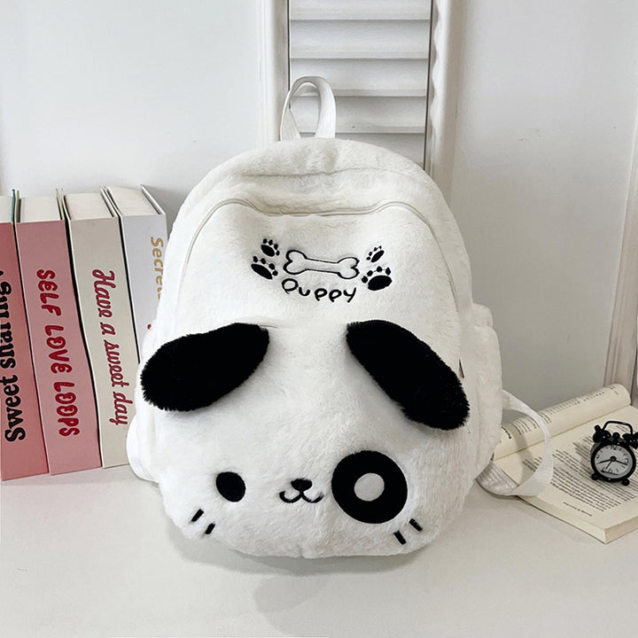 Plush Backpack in Cute Dog Design Stornfield