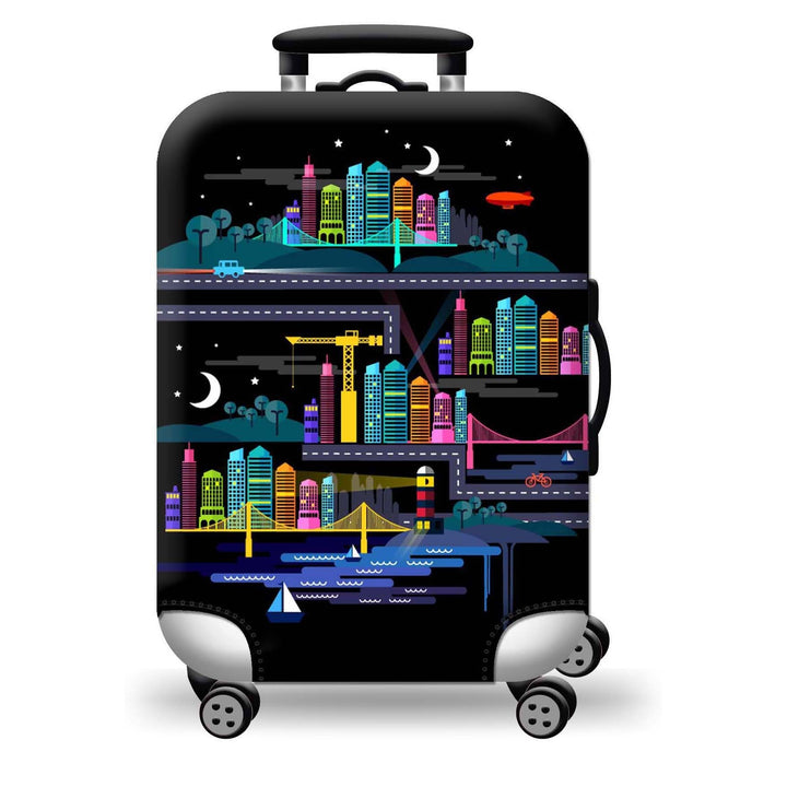 Hard Shell Luggage with Earth Design Stornfield