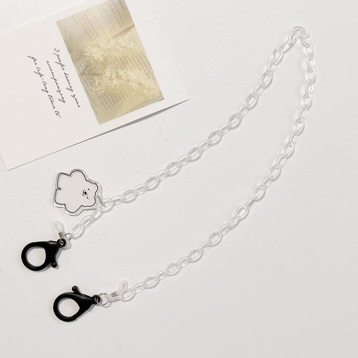 Glasses chain holder with cute bear pendant Stornfield