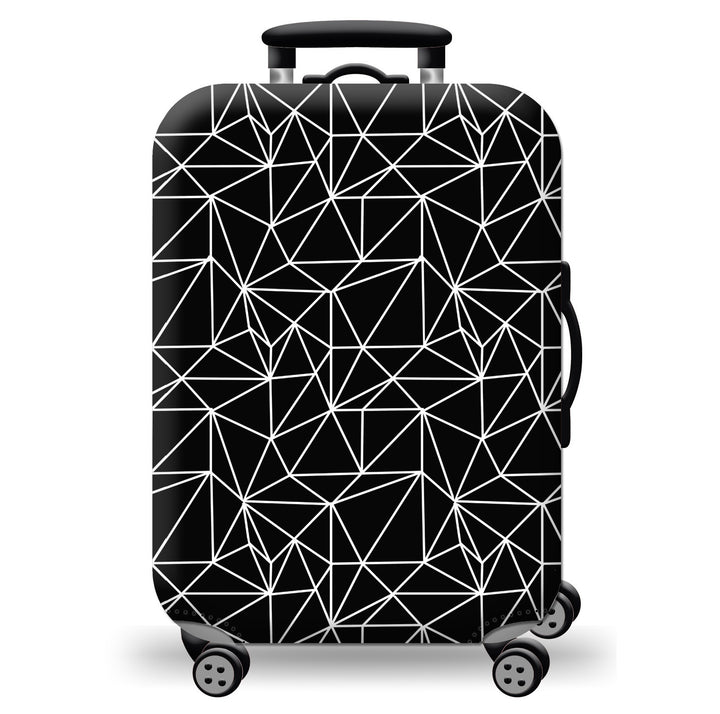 Ladies hard shell suitcase with colorful design Stornfield