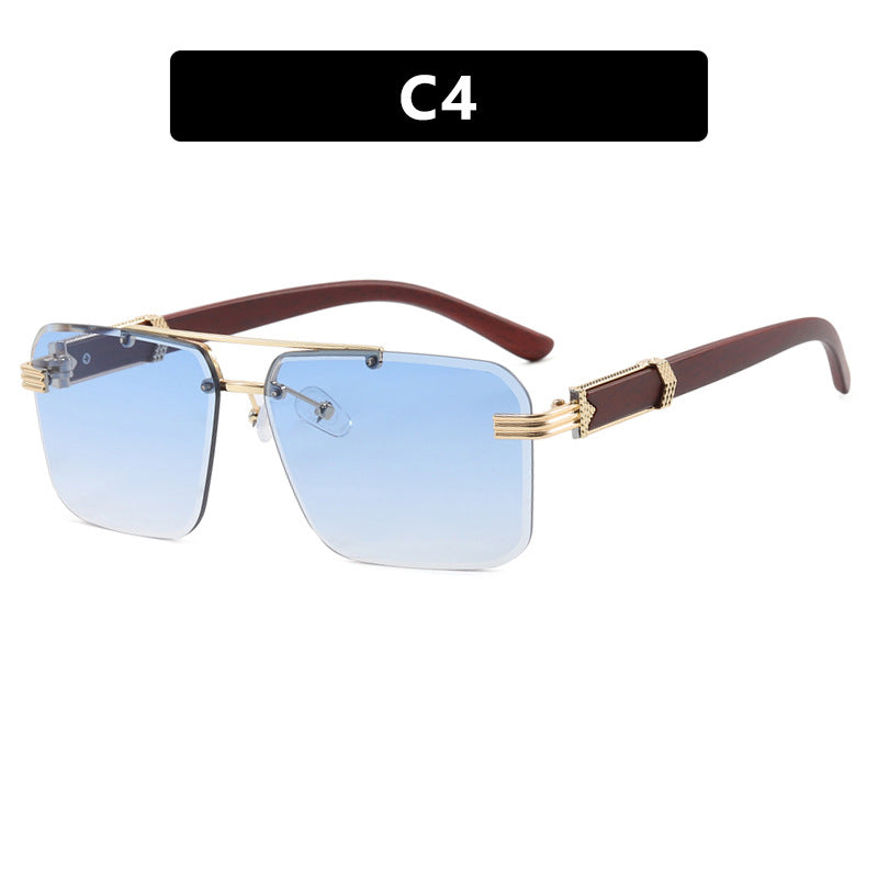 Women's geometric oversized sunglasses with trendy design and luxurious accents Stornfield