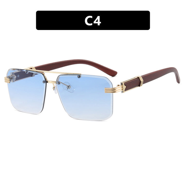 Women's geometric oversized sunglasses with trendy design and luxurious accents Stornfield