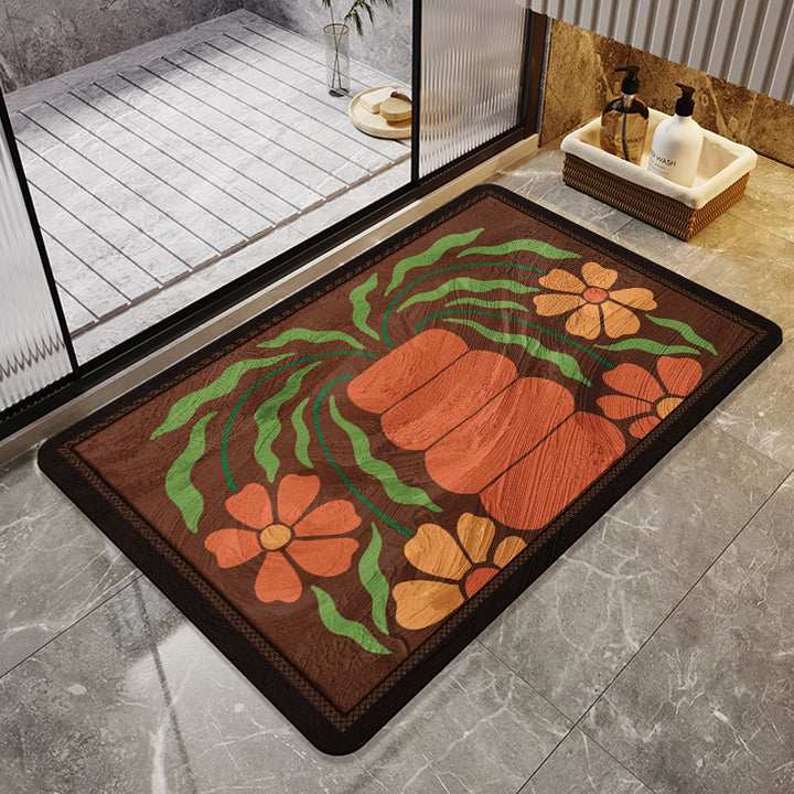 Floral Print Area Rug Stornfield