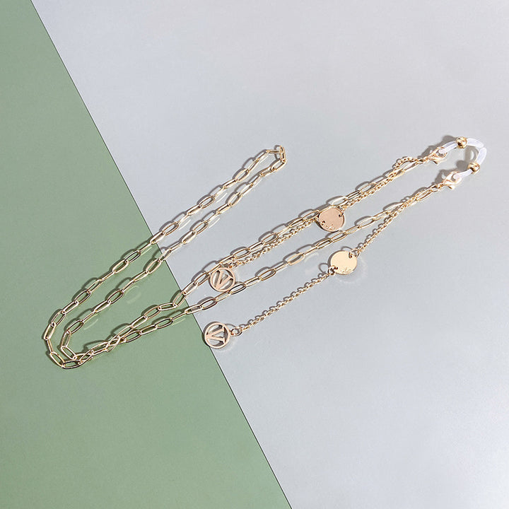 Stylish jewelry necklace with modern pendants Stornfield