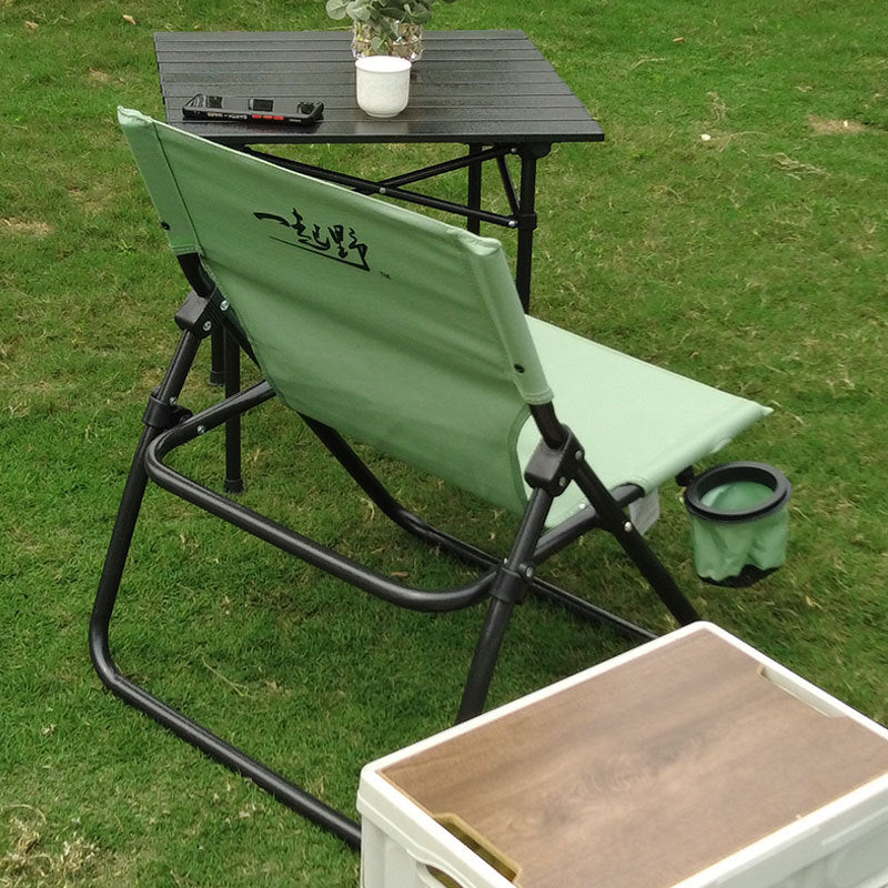 Women Comfortable Folding Chair with Cup Holder Stornfiled