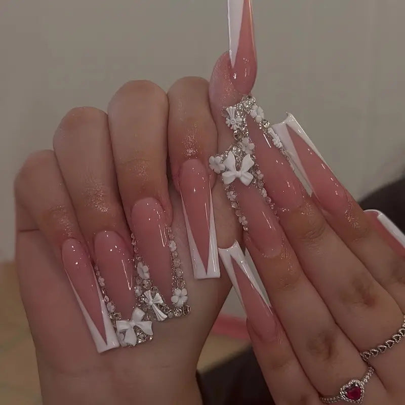 Glamorous Long Stiletto Press-On Nail Set Stornfield