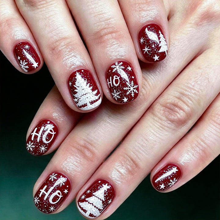 Festive Holiday-Themed Nail Art Stornfield 1787542979