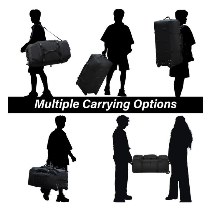 Multifunctional Travel Bag with Integrated Trolley System Stornfield