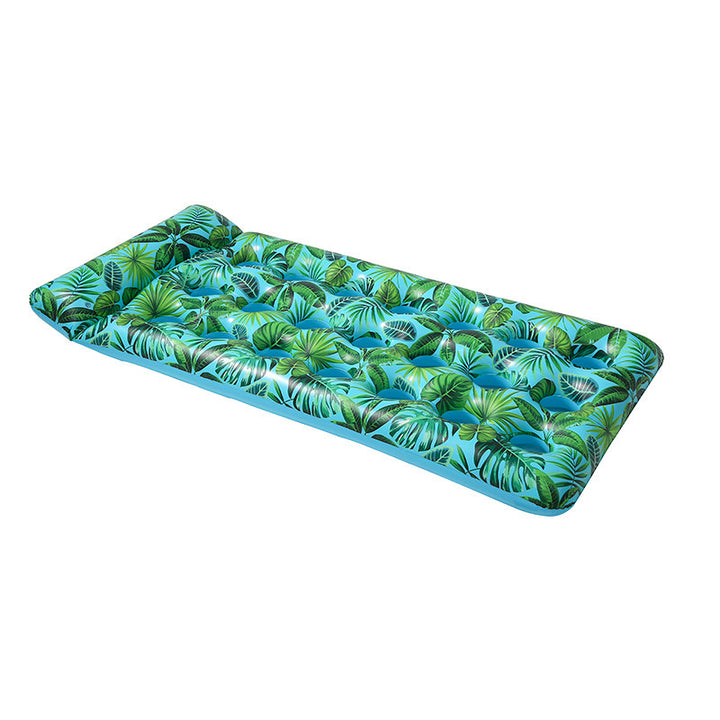 Ladies Inflatable Sun Lounger with Tropical Design Stornfield
