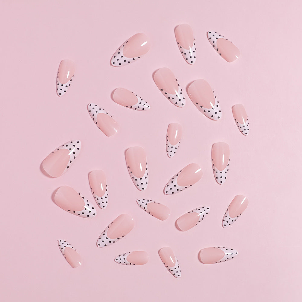 Stylish Polka Dot Design Press-On Nails Stornfield